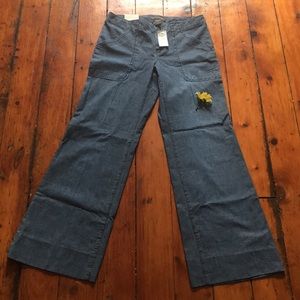 Banana Republic Size 8 Wide Leg Pants